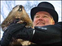 Sleepy Groundhog = More Cold Weather